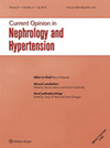CURRENT OPINION IN NEPHROLOGY AND HYPERTENSION雜志封面
